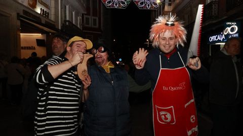 Martes de carnaval en el barrio de Monte Alto, en A Coru�a