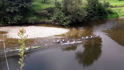 Los cuatro primeros clasificados a la altura de La Requeixada