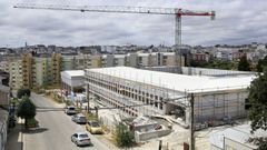 Las obras del nuevo colegio Sagrado Coraz�n marchan con retraso a causa del covid