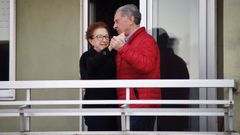 Teresa Fern�ndez y Manuel Crespo no pierden las ganas de bailar ni en el confinamiento