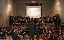 Imagen del primero de los Concertos da Fraternidade, celebrado en Xove el 13