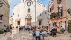 La Catedral-Bas�lica Metropolitana de San Sabino, ubicada en el centro hist�rico de Bari.