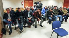 En la operaci�n Trucarro lleg� a haber 200 investigados y la Fiscal�a acus� a 42 personas, pero finalmente 26 de ellas pactaron condenas con el ministerio p�blico y solo 16 (en la foto) se sentaron en el banquillo para ser absueltos