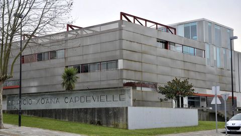 Imagen de la biblioteca Xoana Capdevielle del campus de Elviña