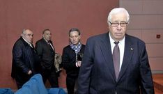 N��ez Torr�n el d�a en el que tom� posesi�n como presidente, tras la muerte de Mosteir�n.