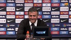 Luis Enrique y el periodista dormido