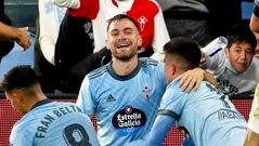 Javi Gal�n, durante su anterior etapa como jugador del Celta.