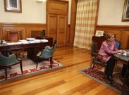 Carmela Silva afirma que mantendr� su intensa agenda durante los pr�ximos cuatro a�os. 