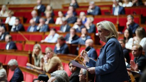 Marine Le Pen, presidenta del partido francs de ultraderecha Agrupacin Nacional (RN).