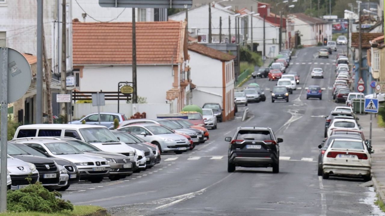 Fuego en la cocina de una vivienda de Catabois