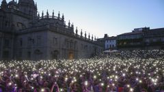 La edici�n del a�o pasado llen� tanto la plaza de A Quintana como la del Obradoiro.