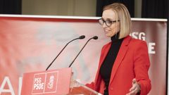 Palomi Rodr�guez, portavoz y candidata del PSOE en A Laracha