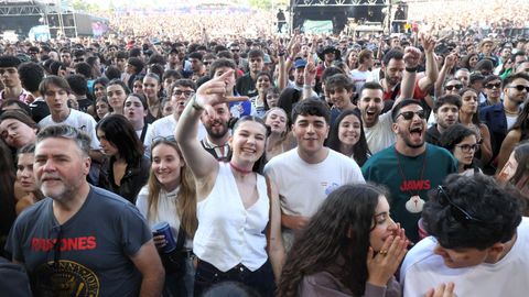 Público en el concierto de Carolina Durante.
