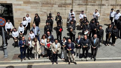 Luis L�pez encabez� la delegaci�n que promocion� la fiesta en la capital de Espa�a