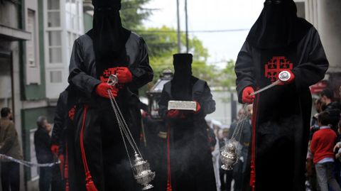 Procesin del Santo Entierro en Ferrol