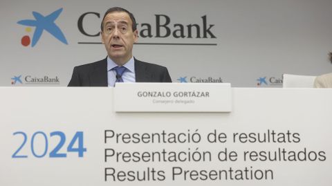 El consejero delegado de la entidad, en la presentacin de resultados