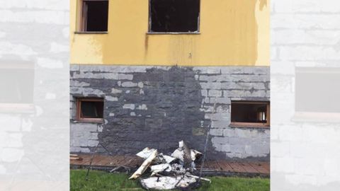 Incendio sofocado en una casa de Llanera