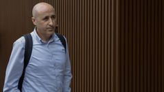 Miguel Polo, presidente de la Confederacin Hidrogrfica del Jcar, antes de su declaracin como testigo.