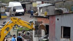 Desmantelamiento del poblado de Penamoa 