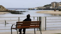 Vista de San Cibrao, en el municipio de Cervo
