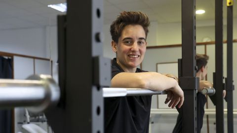 Patricia Snchez Rodeiro, en las instalaciones en las que trabaja. 