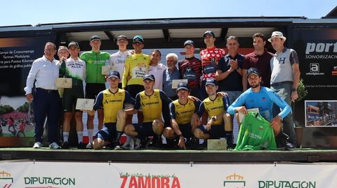 El Padronés Cortizo, ganador por equipos en la Vuelta a Zamora