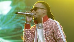 Ozuna durante su concierto en el Morria Fest 2022