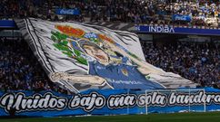 Segunda parte del tifo de Symmachiarii en el derbi asturiano 19/20