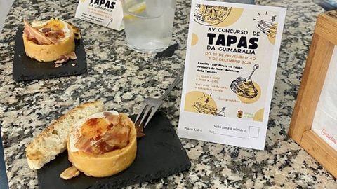 Tapas presentadas en la edicin nmero quince del certamen gastronmico