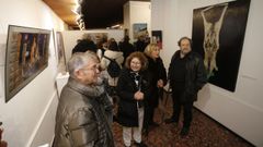 Exposici�n na galer�a de arte R�a Nova de Lugo.