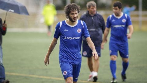 Xurxo, en los primeros días de la UD Ourense