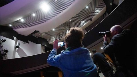 Ca&iacute;da del techo del Teatro de Pontevedra