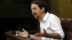 Pablo Iglesias: �Desconf�e, se�or S�nchez, de quien tienen su pasado manchado en cal viva�