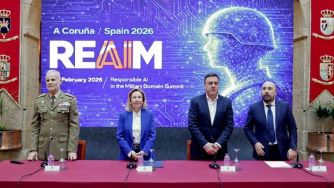 Acto de presentaci�n de la cumbre mundial Reaim en el Palacio de Capitan�a de A Coru�a