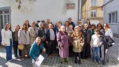 As Xavi�anas xa locen no rueiro da s�a vila, Corcubi�n