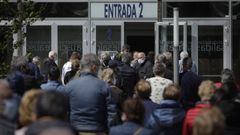 Segundo d�a de vacunaci�n masiva en A Coru�a