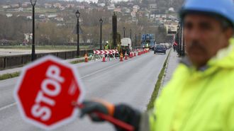 Imagen de la primera fase de las obras, hace poco más de un año