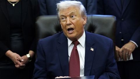 Trump en una imagen tomada el pasado 3 de diciembre