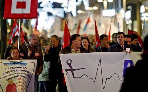 La manifestaci�n del 10 de diciembre en defensa dela sanidad congreg� a miles de personas.