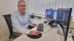 Lence, en su despacho de la Amtega