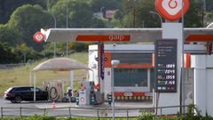 Ocho gasolineras de la ciudad de Lugo superan los dos euros por litro de gasolina