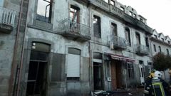 El fuego afect� a todo el inmueble.