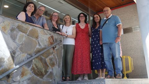 Descendientes de tres hermanos represaliados se reencuentran y recuperan su memoria en los juzgados de Ferrol