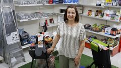 Natalia Berm�dez, al frente ahora de Ferreter�a Luis en Viveiro
