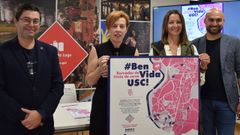 Presentaci�n de actividades de recepci�n de alumnos de la USC
