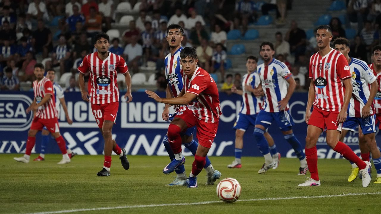 El derbi de los Ancares finaliza sin goles y el Lugo se acuesta como líder