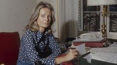 Carmen D�ez de Rivera en su despacho en los a�os en que trabajaba con Su�rez