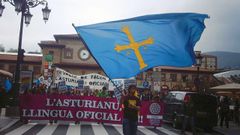 Manifestaci�n por la oficialidad del asturiano