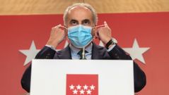 El consejero de Sanidad de Madrid, Enrique Ruiz Escudero