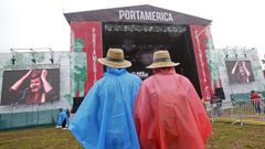 PortAm�rica Origen cancela la jornada de este s�bado en Portas por alerta amarilla. En la imagen, el concierto del viernes de Eladio y los Seres Queridos
